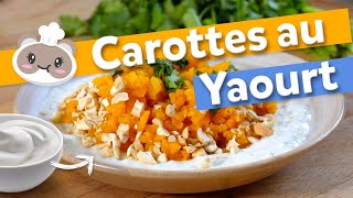 Carottes cuites en salade au yaourt 🥕 [upl. by Cecil]