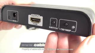 Conversor de euroconector a HDMI ScartH a HDMIA distribuido por CABLEMATIC ® [upl. by Netsruk256]