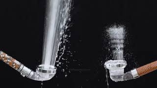 ShowerEnvy HighPressure  Water Saving Mineral Cleansing Shower Head [upl. by Tjader]