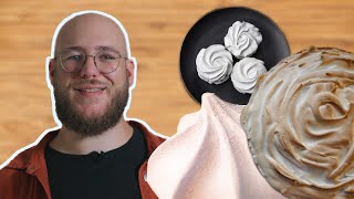 Comment réussir une meringue française et une meringue italienne [upl. by Solorac410]