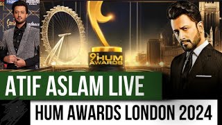 ATIF ASLAM LIVE PERFORMANCE IN HUM STYLE AWARDS 2024quot WEMBLEY LONDON [upl. by Martinez392]