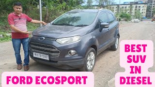 Ford EcoSport Titanium 15 Diesel  2024 VFM SUV In Use Car Market Detailed caarnavtech [upl. by Genevra462]