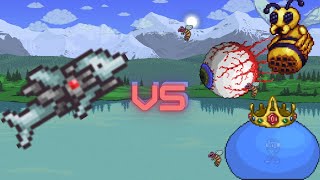 S D M G vs All Bosses I Terraria 1 4 [upl. by Enortna]