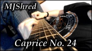 Caprice 24 Paganini Metal Version [upl. by Sidonius]