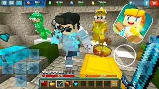 Blockman GO  EGG WARS in The Minecraft Mode Funny Moments [upl. by Tristis300]