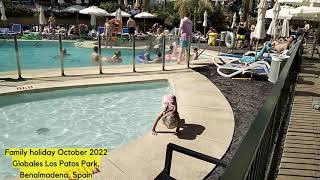 Family holiday October 2022 Globales Los Patos Park Benalmadena Spain [upl. by Anama]