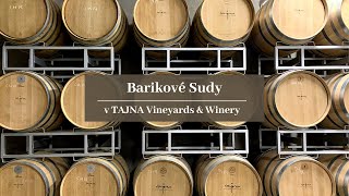 Barikové Sudy v TAJNA Vineyards amp Winery [upl. by Shara]