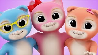 Three Little Kittens  Kids Nursery Rhyme  Songs For Children  Baby Videos [upl. by Llerrem]