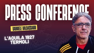 🎤 Conferenza post gara mister Baldassarri [upl. by Krucik]