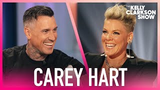 Carey Hart Reacts To PNK Songs About Him I Have Very Thick Skin [upl. by Nabetse]