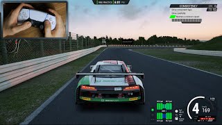 Assetto Corsa Competizione PlayStation 5  DualSense Gameplay PadCam [upl. by Myna504]