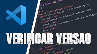 Como VERIFICAR a VERSÃO ATUAL do Visual Studio Code 2022 [upl. by Windsor]