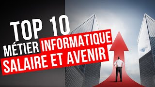 Les 10 métiers de linformatique les plus demandés en 2024  salaires et perspectives davenir [upl. by Nyllewell]