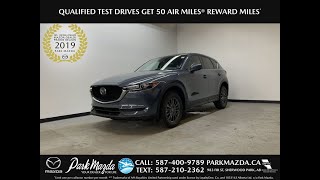 POLYMETAL GREY METALLIC47C 2021 Mazda CX5 GS Comfort AWD Review  Park Mazda [upl. by Bethesde593]