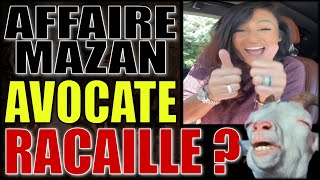 AFFAIRE MAZAN  NADIA EL BOUROUMI AVOCATE 20 FAIT POLÉMIQUE niveau de clownerie interstellaire 🤡 [upl. by Henriette418]