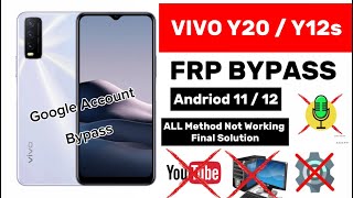 Vivo Y20 Frp Bypass 2024  Reset Google Account Lock Android 11  12  Without PC  Vivo Frp Bypass [upl. by Vatsug]