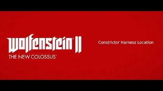 Wolfenstein The New Colossus  Constrictor Harness Location [upl. by Martinic]