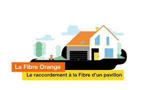 La Fibre – Le raccordement à la Fibre d’un pavillon – Orange [upl. by Lesirg]