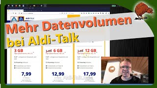 Mehr Datenvolumen bei AldiTalk [upl. by Wettam]