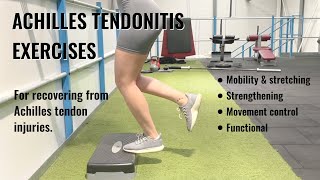 Achilles Tendonitis Exercises [upl. by Pufahl]