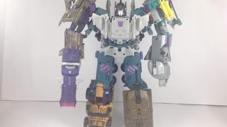 Transformers Combiner Wars Bruticus review en español [upl. by Imojean834]