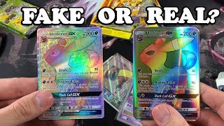 HOW TO TELL IF YOUR POKEMON CARDS ARE FAKE [upl. by Aoht]