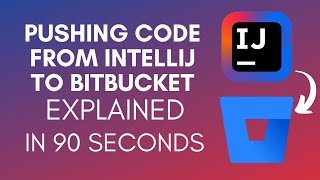 How To Push Code From IntelliJ To Bitbucket 2024 [upl. by Ruthven264]