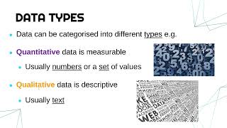 Qualitative and Quantitative Data [upl. by Ainesell]