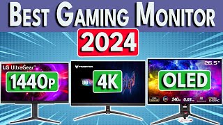 Best Gaming Monitor 2024  1440p 240hz 4K amp OLED  Best Gaming Monitors for PC PS5 XBox [upl. by Raquel]