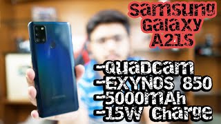 Samsung A21s First Impressions  Quad Camera5000mAh4GB Ram [upl. by Refinneg]