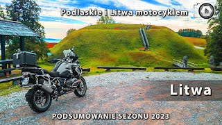 Litwa motocyklem Kartacze GoPro 12  podsumowanie sezonu 2023 4K [upl. by Zetra917]