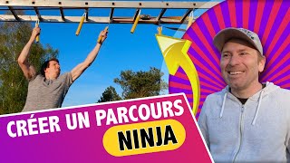 Créer un parcours Ninja DIY en confinement [upl. by Moran]