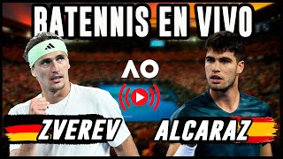 Carlos Alcaraz vs Alexander Zverev  Abierto de Australia 2024  Reaccionando en vivo [upl. by Julianna]