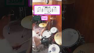 Hi Hat Trick drumlessons drumming drums [upl. by Briggs]