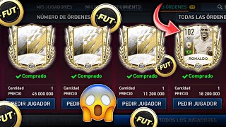 GASTAMOS 300 MILLONES Y CREAMOS UN EQUIPAZO FULL ICONOS PRIME  FIFA MOBILE [upl. by Nivad]