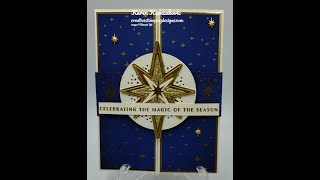 Stampin Up Stars At Night Fun Fold [upl. by Tuorah]