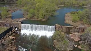 Conestee Lake Dam Drone Flight 4 4 2019 [upl. by Herson]