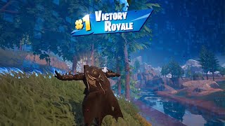 ARMORED BATMAN ZERO Skin Solo Gameplay in FORTNITE [upl. by Bonis6]