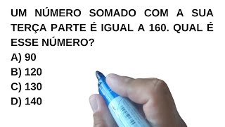 Problema de equação do 1º grau Muitos alunos não sabem [upl. by Einnoc]