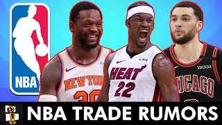 JUICY NBA Trade Rumors On Jimmy Butler Julius Randle Brandon Ingram amp Zach LaVine [upl. by Arod159]