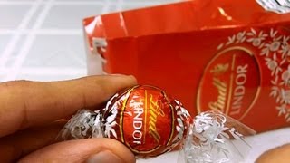 Lindt Truffles Unwrapping And Review Sir Sebastian [upl. by Gare]