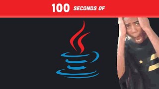 Java for the Haters in 100 Seconds [upl. by Annaynek21]