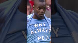 Why Always Me Balotelli scores against Man United [upl. by Aeriela]