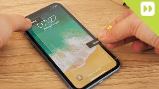 Olixar iPhone XR Case Compatible Glass Screen Protector Installation amp Review [upl. by Josey]