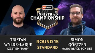 Simon Görtzen vs Tristan WyldeLaRue  Round 15  Innistrad Championship [upl. by Chae72]