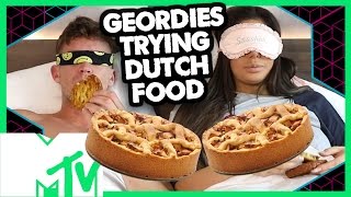 Geordie Shore Squad Trying Dutch Food  MTV [upl. by Yarvis]