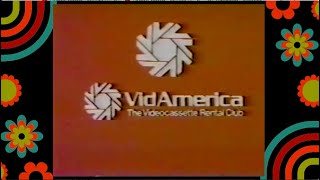 Retro 1980  VidAmerica Intro  Opening  Video Rentals [upl. by Jeane]