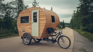 Kevin Cyr’s Camper Tricycle The Ultimate Mobile Shelter [upl. by Fedak958]