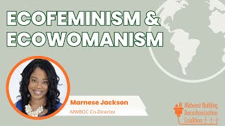 EcoFeminism and EcoWomanism  Marnese Jackson Midwest BDC [upl. by Livvy954]