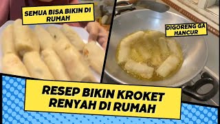 Kroket Isi Bihun dan Sayuran Tips Membuat Kroket Anti Gagal Resep Turun Temurun Dari Ibu Mertua [upl. by Ardnalac]